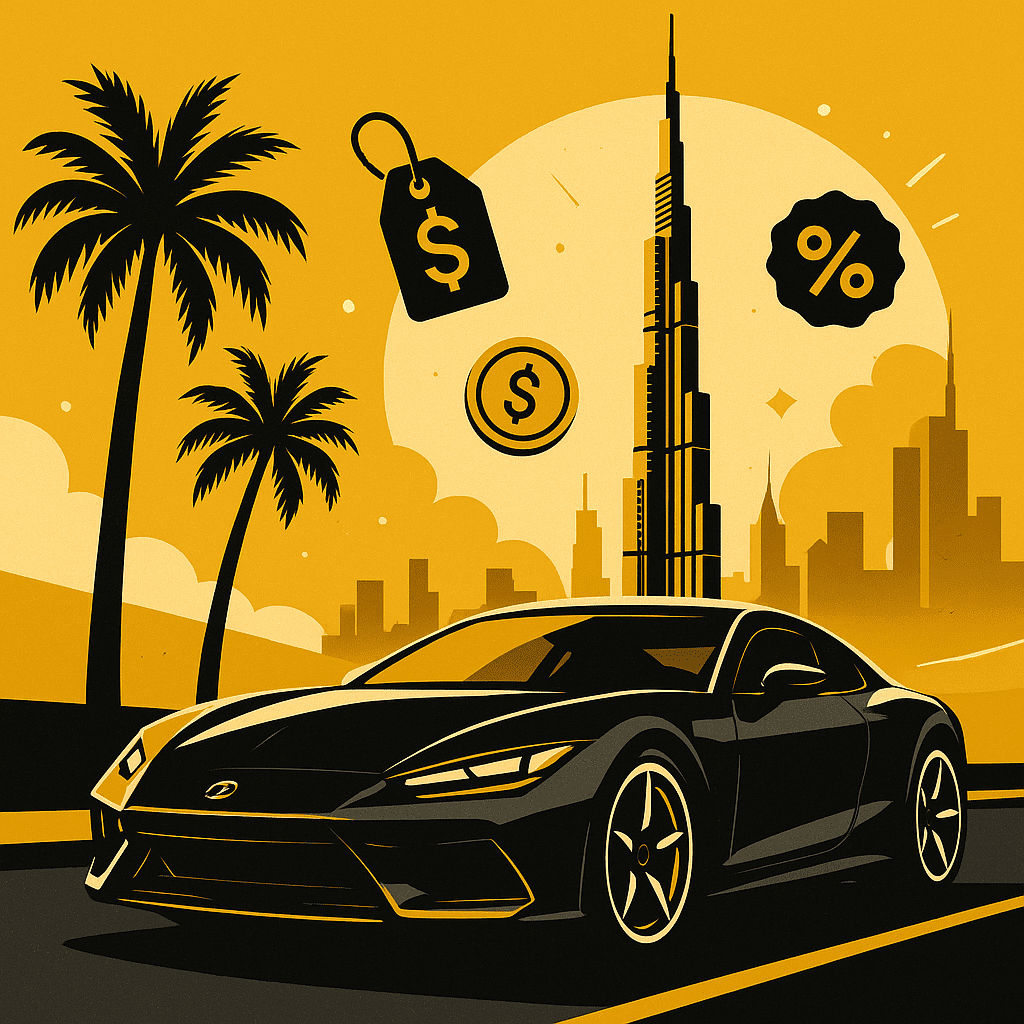 Cheap Car Rental Rates in the UAE